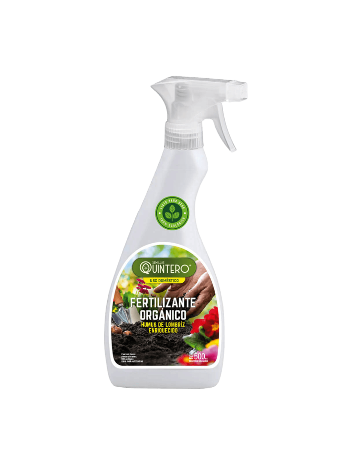 Fertilizante Orgánico 500 cc – Humus de Lombriz Enriquecido